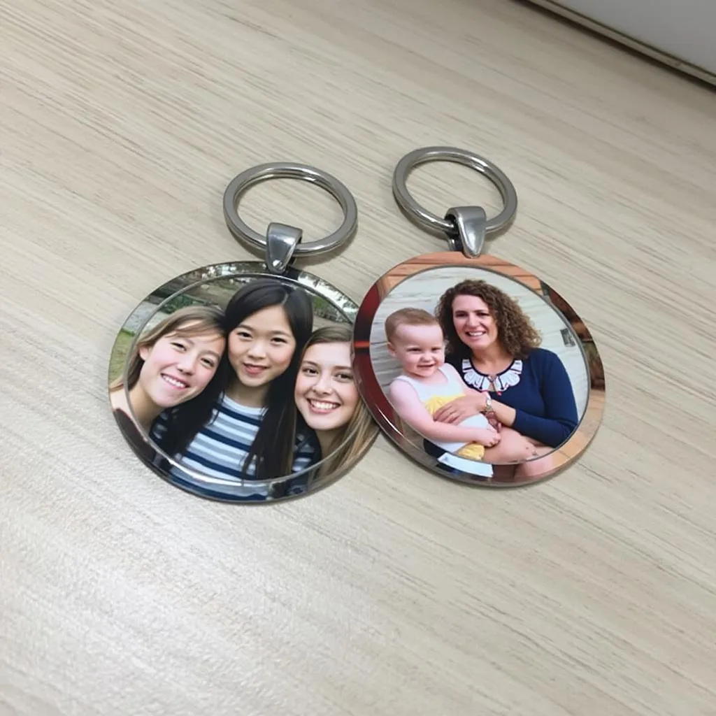 Llaveros personalizados con fotos