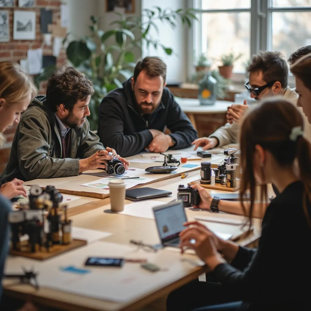 Taller de fotografía para productos personalizados